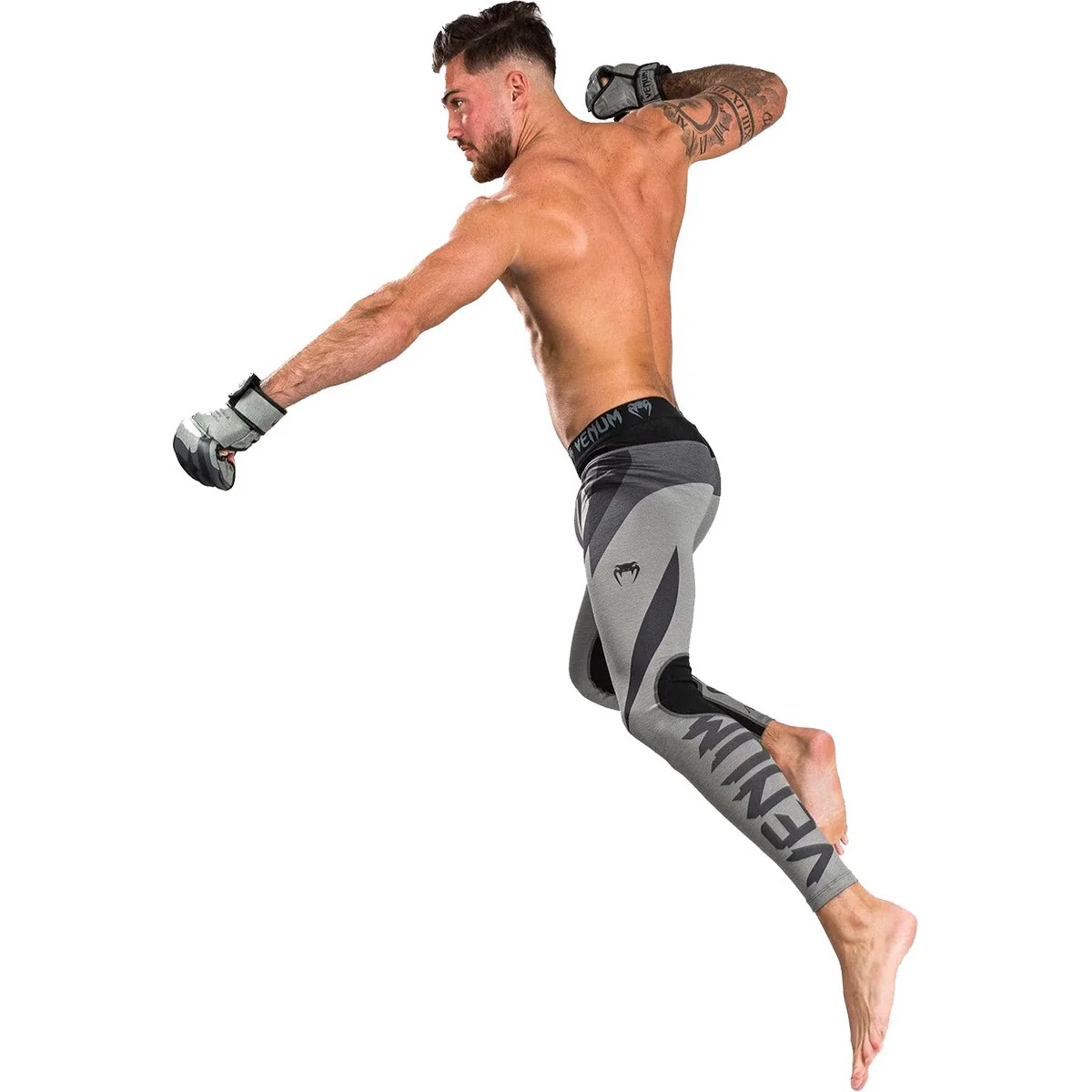 Venum Stone Compression Spats - Mineral Green - Image 2