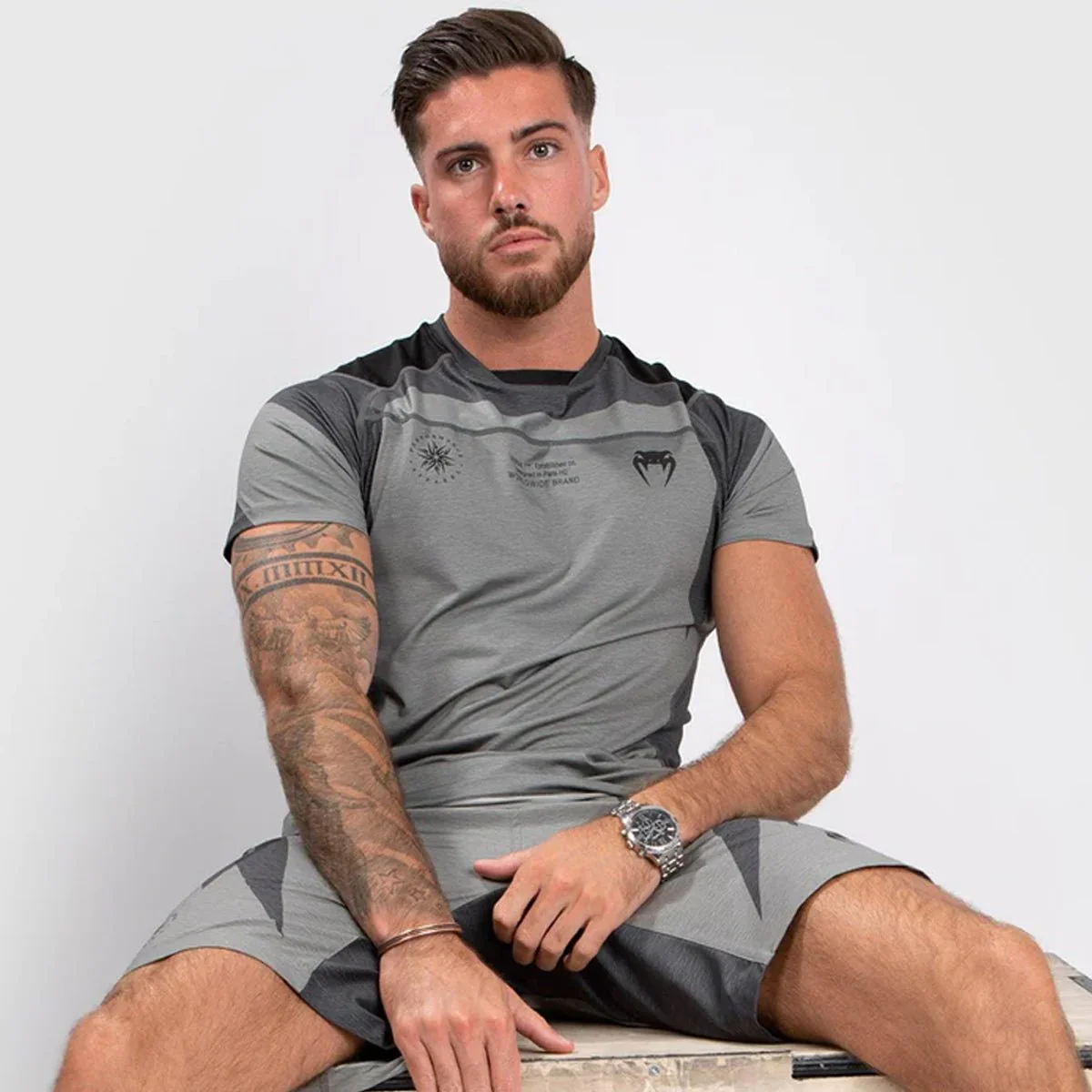 Venum Stone Dry Tech T-Shirt - Mineral Green