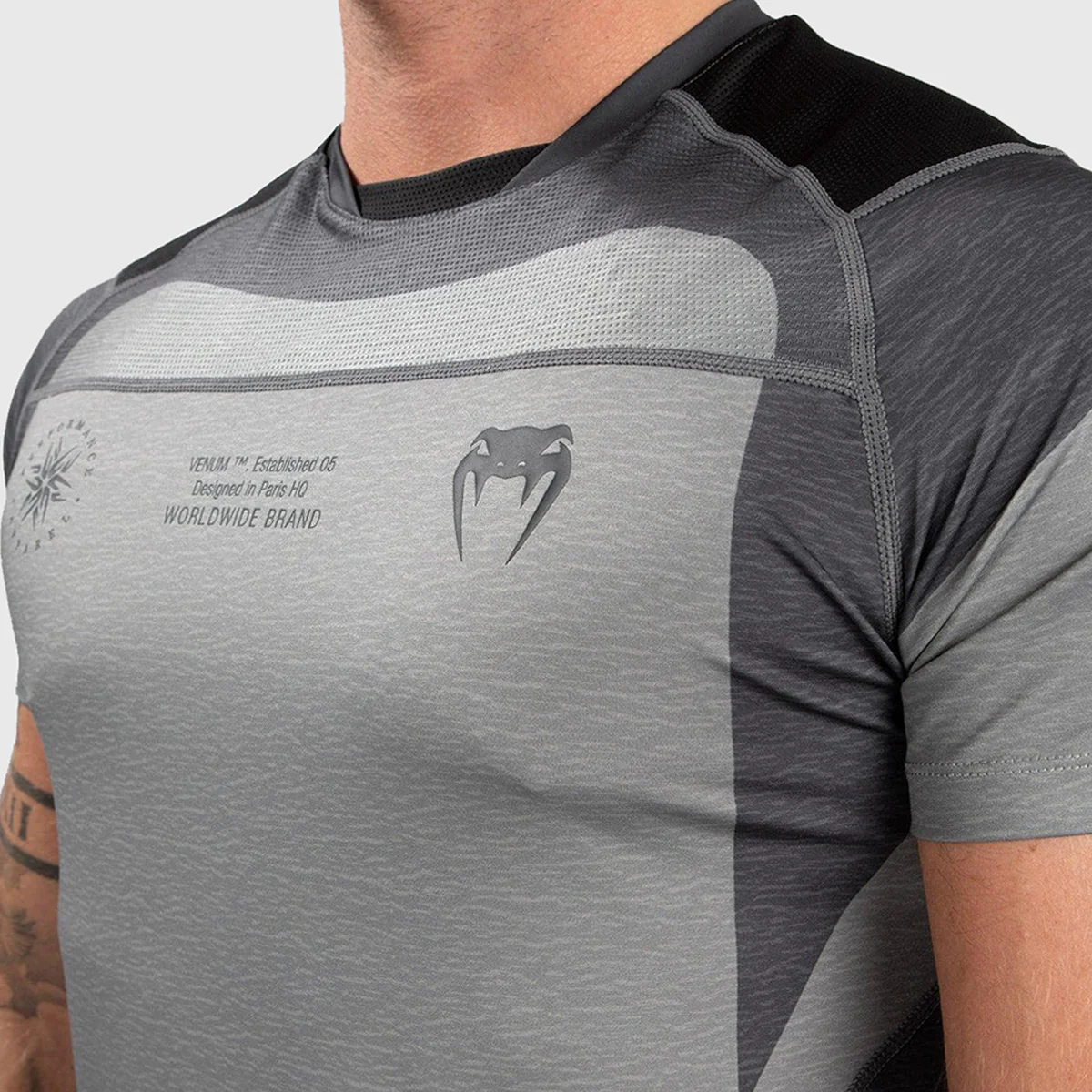 Venum Stone Dry Tech T-Shirt - Mineral Green - Image 5