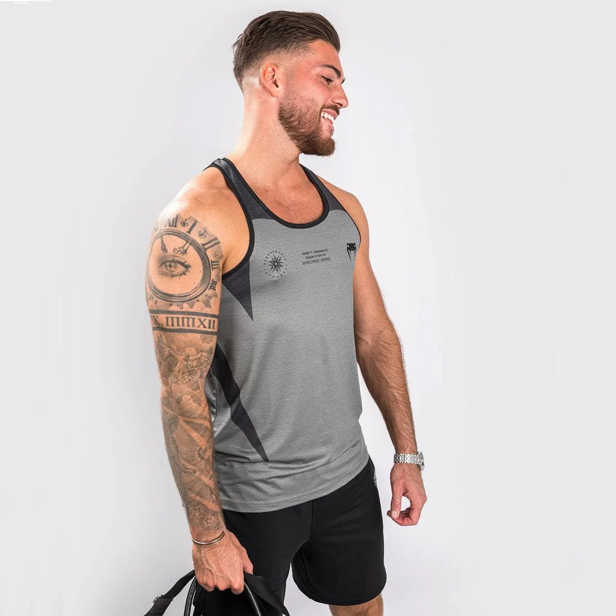 Venum Stone Dry Tech Tank Top - Mineral Green - Image 3