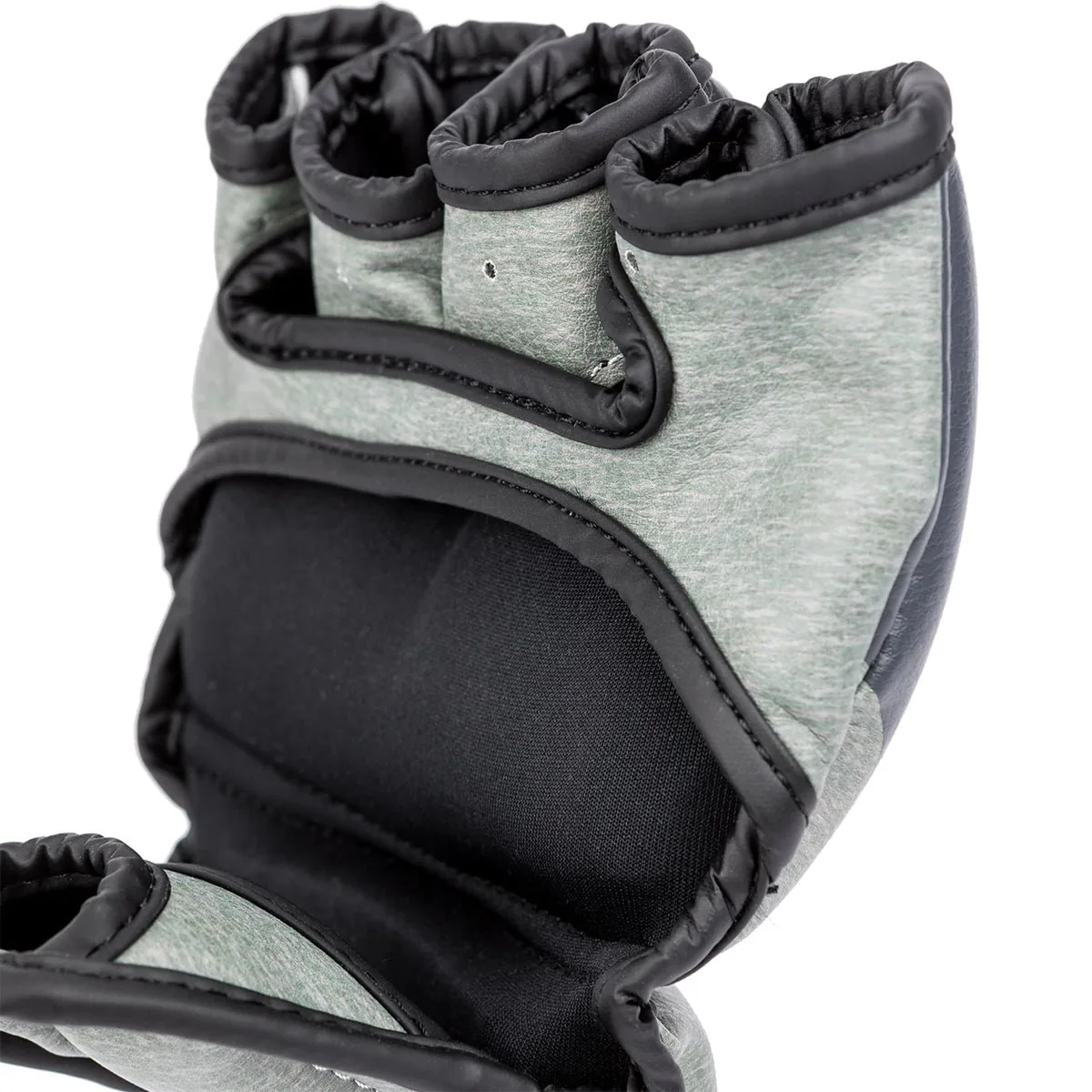 Venum Stone Hook and Loop MMA Gloves - Mineral Green - Image 4