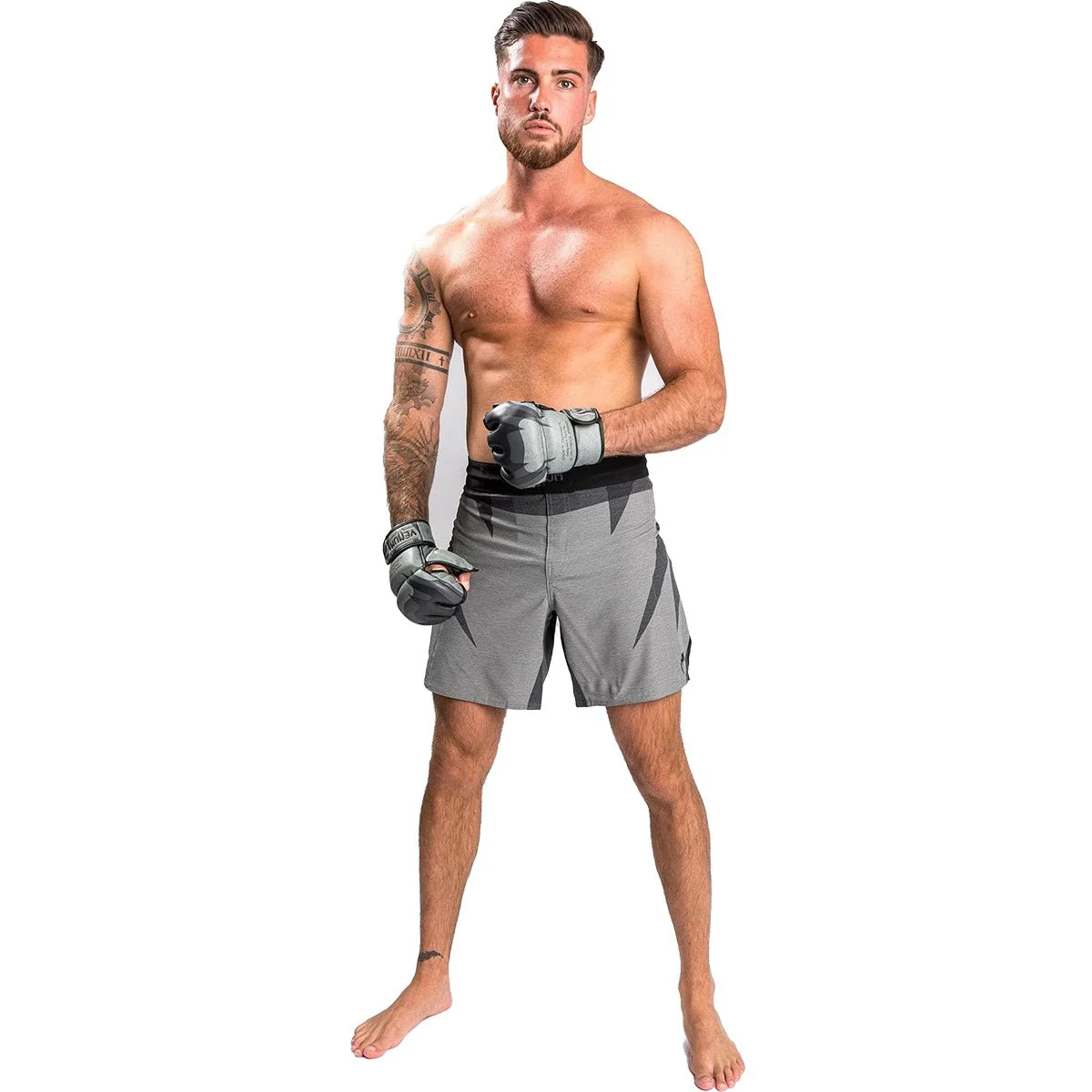 Venum Stone MMA Fight Shorts - Mineral Green - Image 2