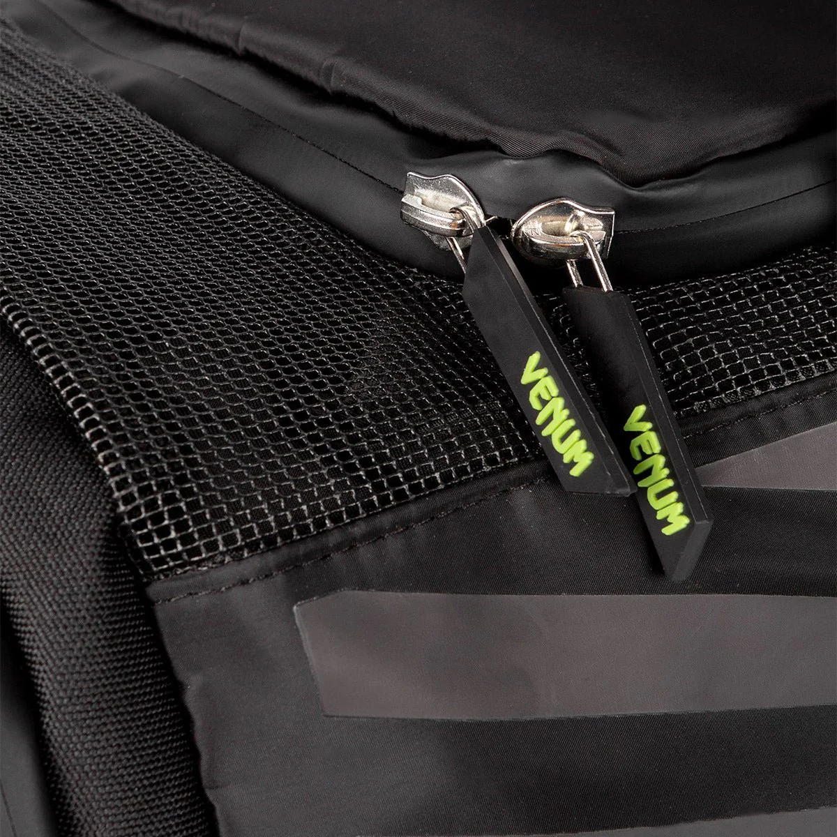 Venum Stripes Sports Duffel Bag - Black - Image 5