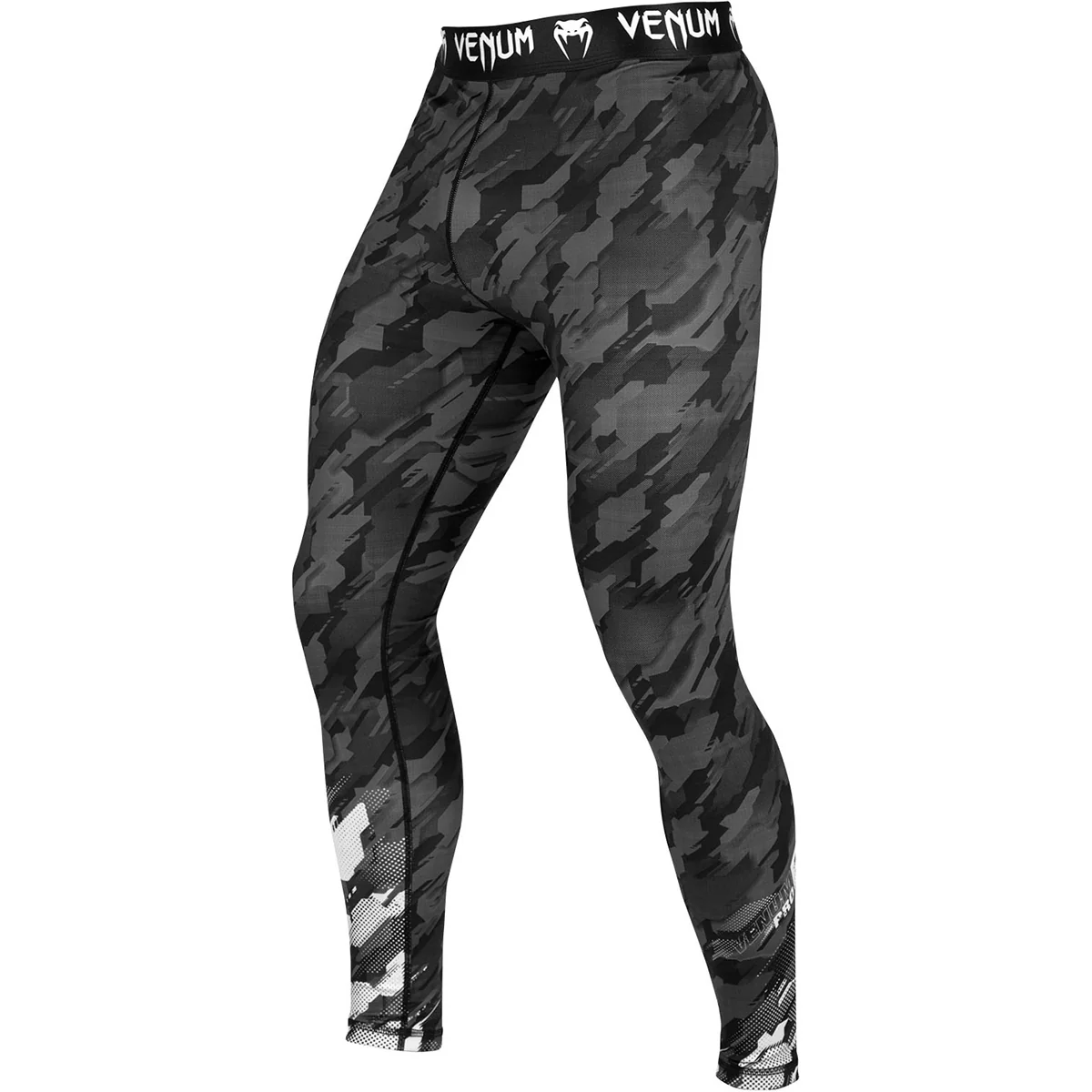 Venum Tecmo MMA Compression Spats - Dark Gray - Image 2