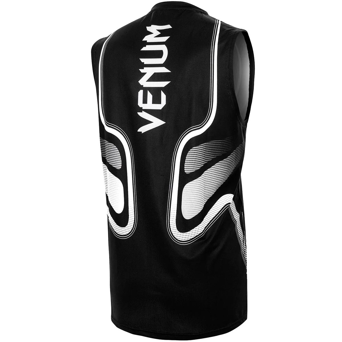 Venum Tempest 2.0 Dry Tech X-Fit Athletic MMA Tank Top - Black/White - Image 3