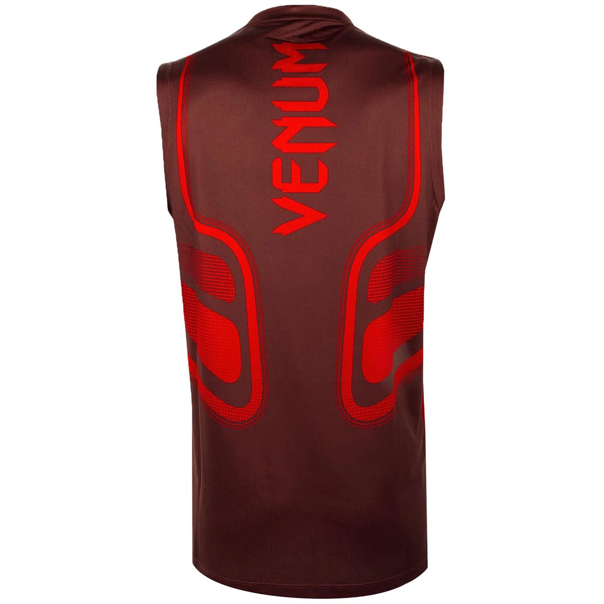 Venum Tempest 2.0 Dry Tech X-Fit Crewneck Tank Top - Red/Red - Image 2