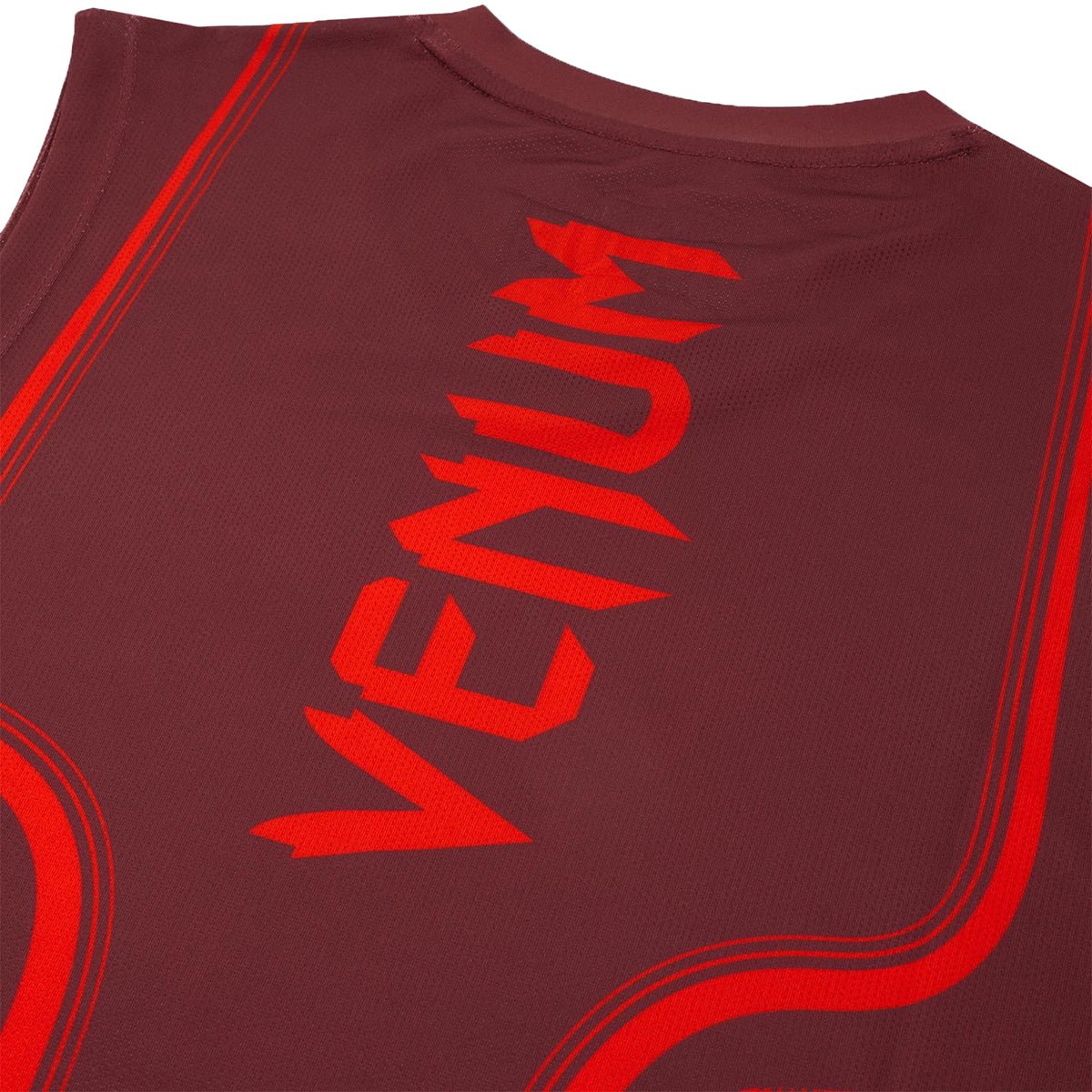 Venum Tempest 2.0 Dry Tech X-Fit Crewneck Tank Top - Red/Red - Image 4