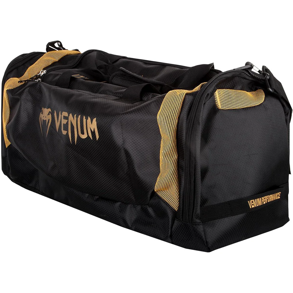 Venum Trainer Lite Sport Duffel Bag - Black/Gold - Image 3