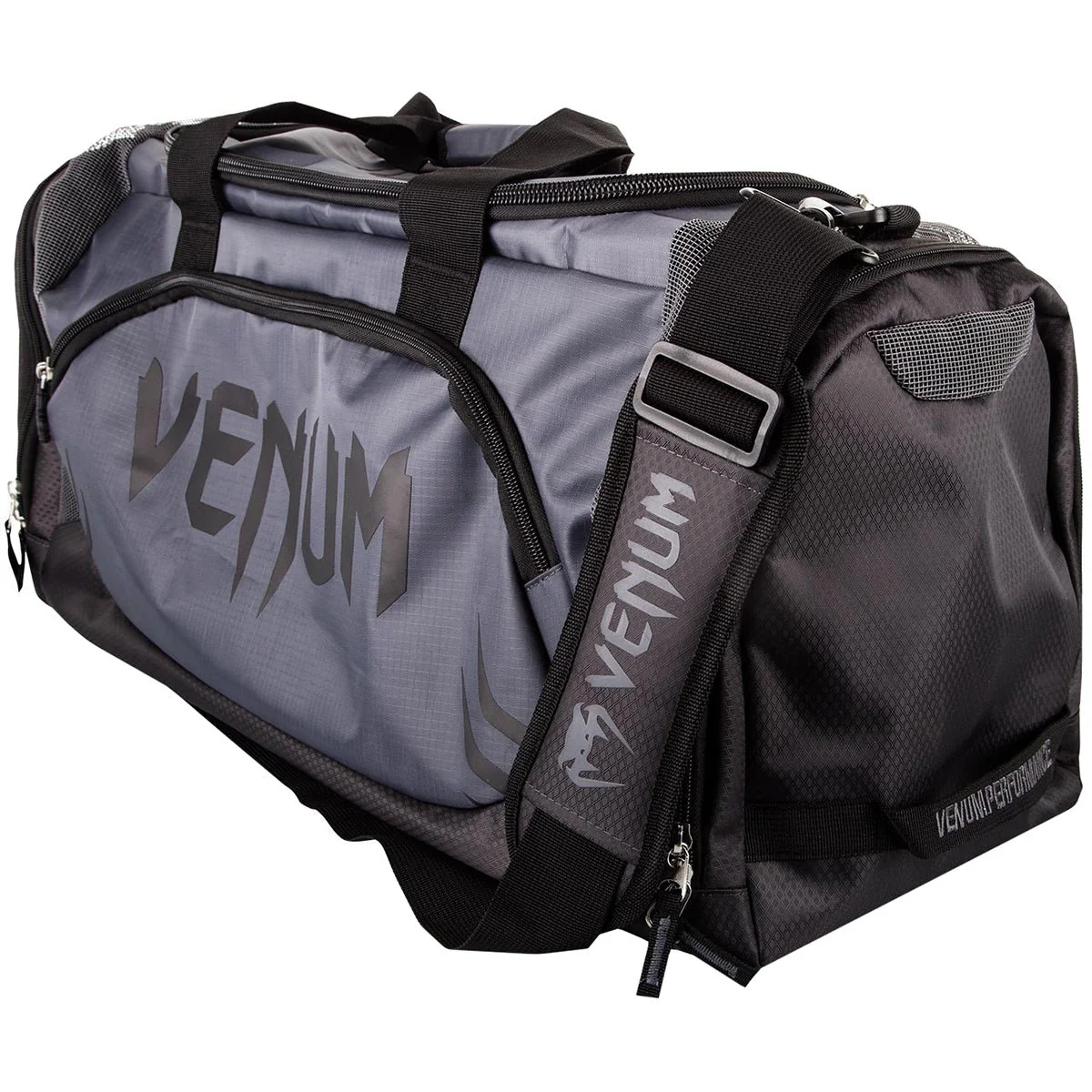 Venum Trainer Lite Sport Duffel Bag - Gray/Gray - Image 2