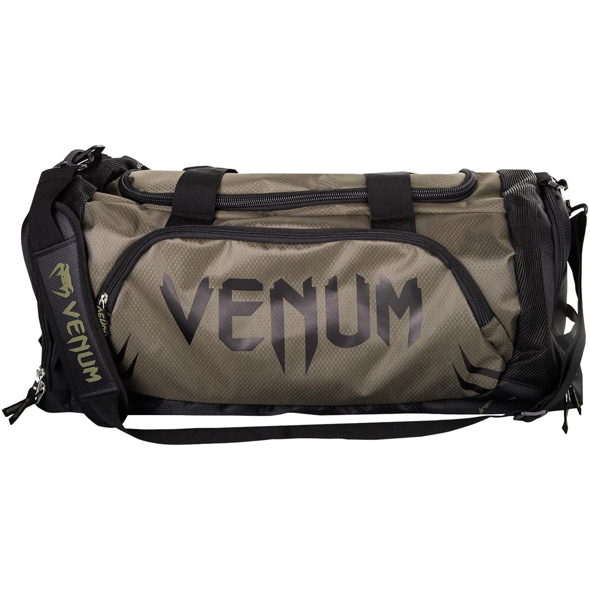 Venum Trainer Lite Sport Duffel Bag - Khaki/Black