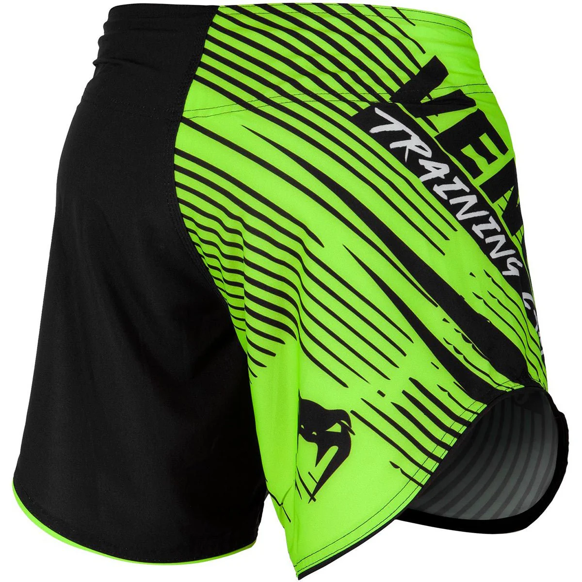 Venum Training Camp 2.0 MMA Fight Shorts - Black/Neon Yellow - Image 4