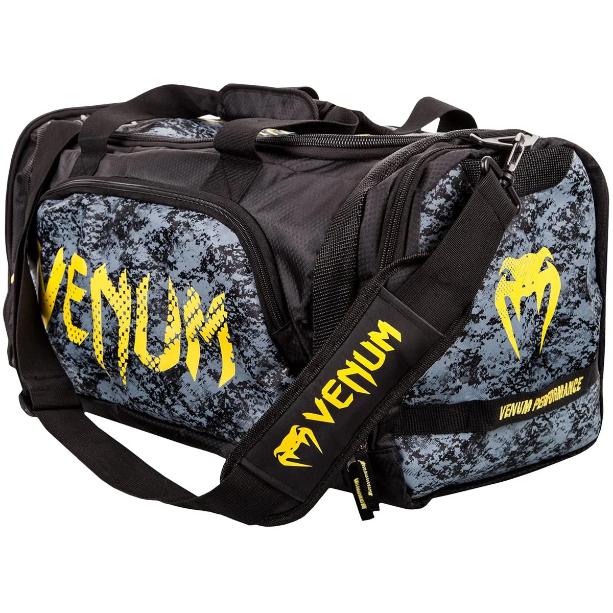 Venum Tramo Sports Bag - Black/Yellow