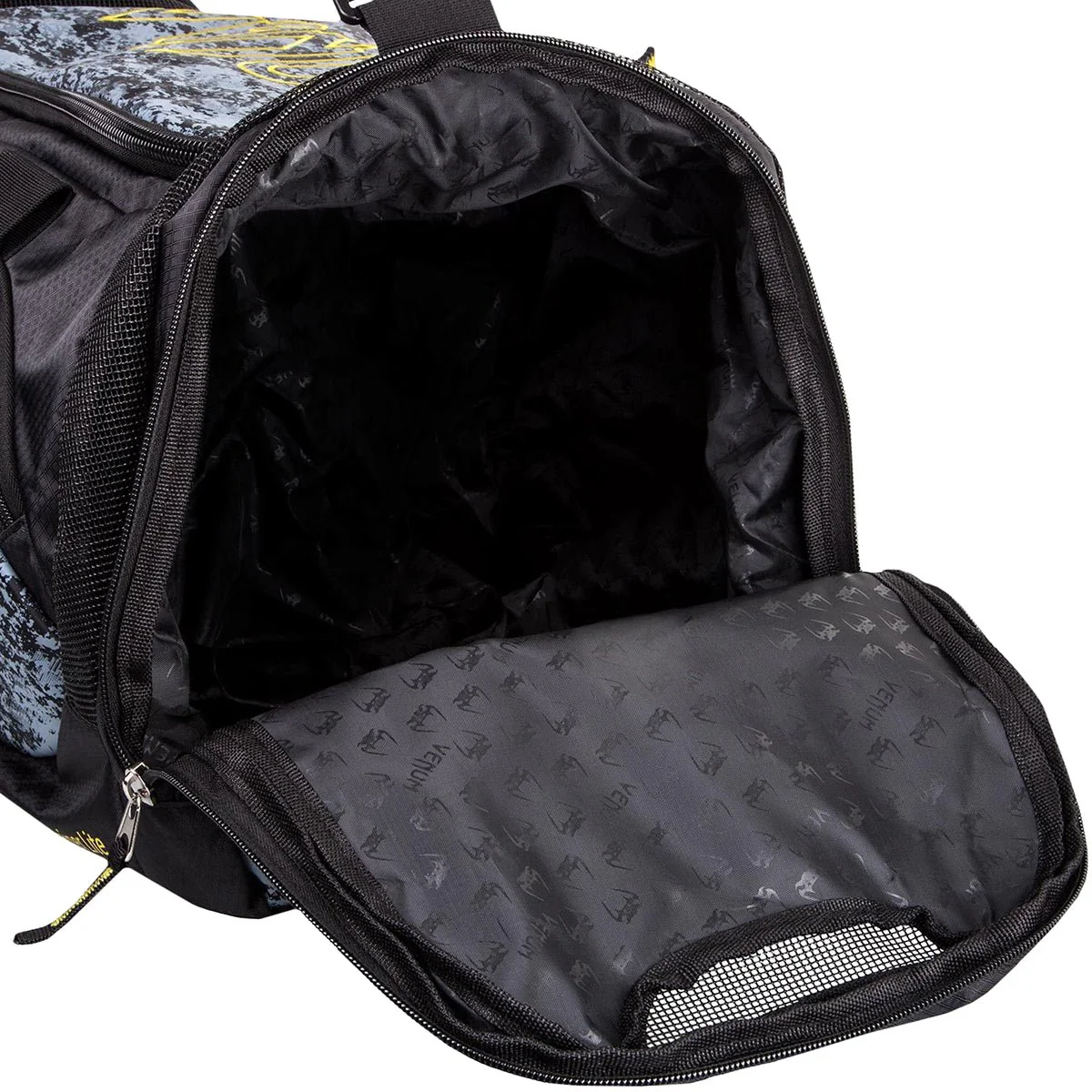 Venum Tramo Sports Bag - Black/Yellow - Image 8