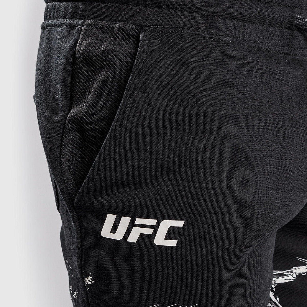 Venum UFC Authentic Fight Week 2.0 Fitness Shorts - Black/Sand - Image 6