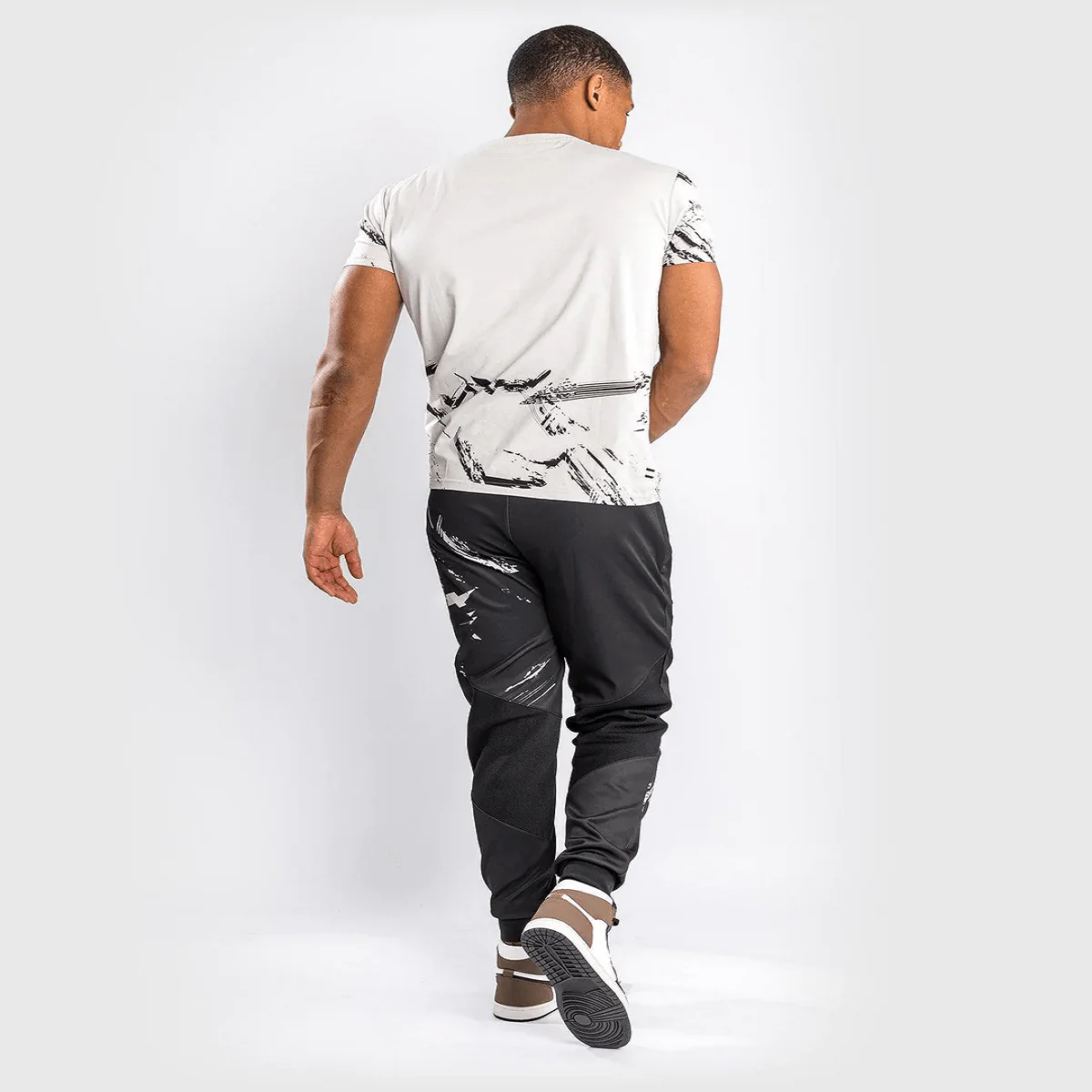 Venum UFC Authentic Fight Week 2.0 Jogger Pants - Black/Sand - Image 5