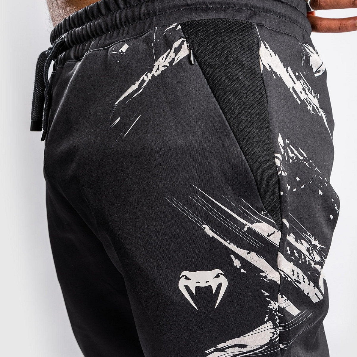 Venum UFC Authentic Fight Week 2.0 Jogger Pants - Black/Sand - Image 6