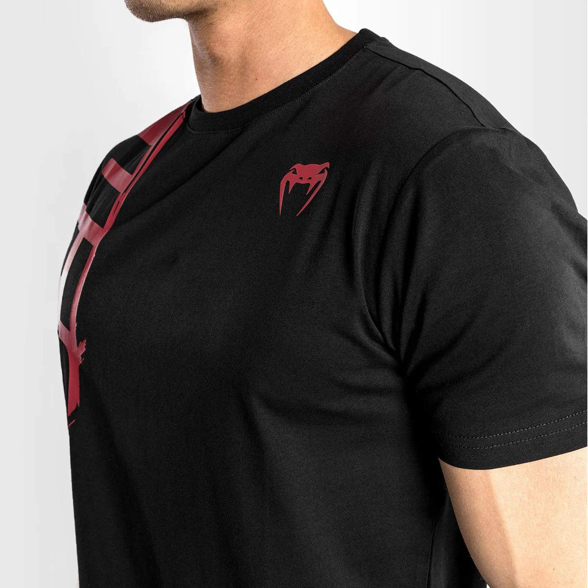 Venum UFC Authentic Fight Week 2.0 Shirt - Black/Red - Image 3