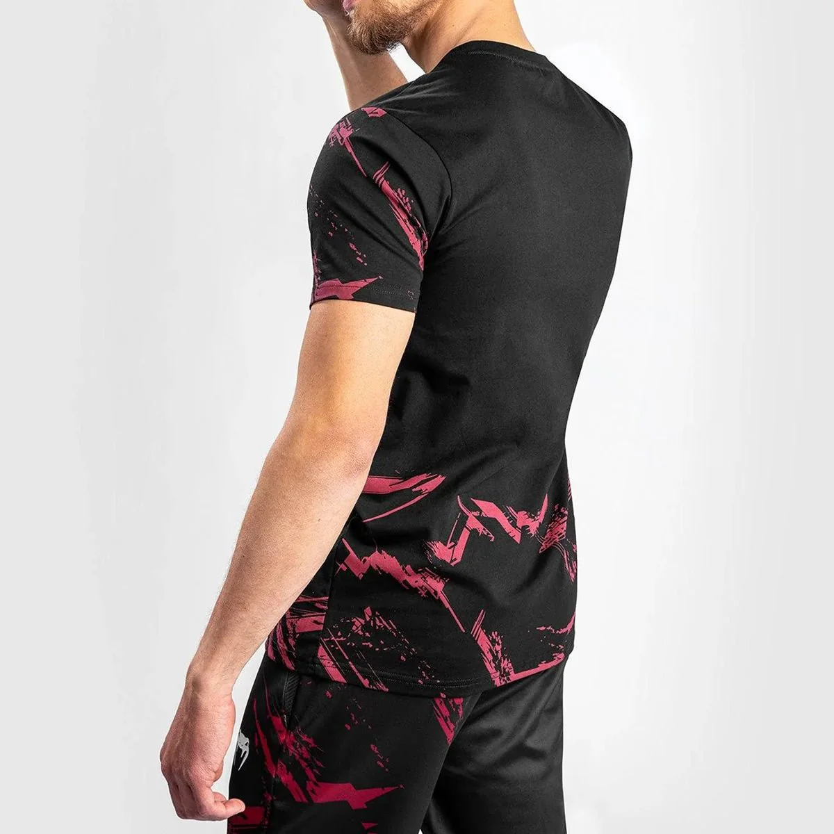 Venum UFC Authentic Fight Week 2.0 T-Shirt - Black/Red - Image 2