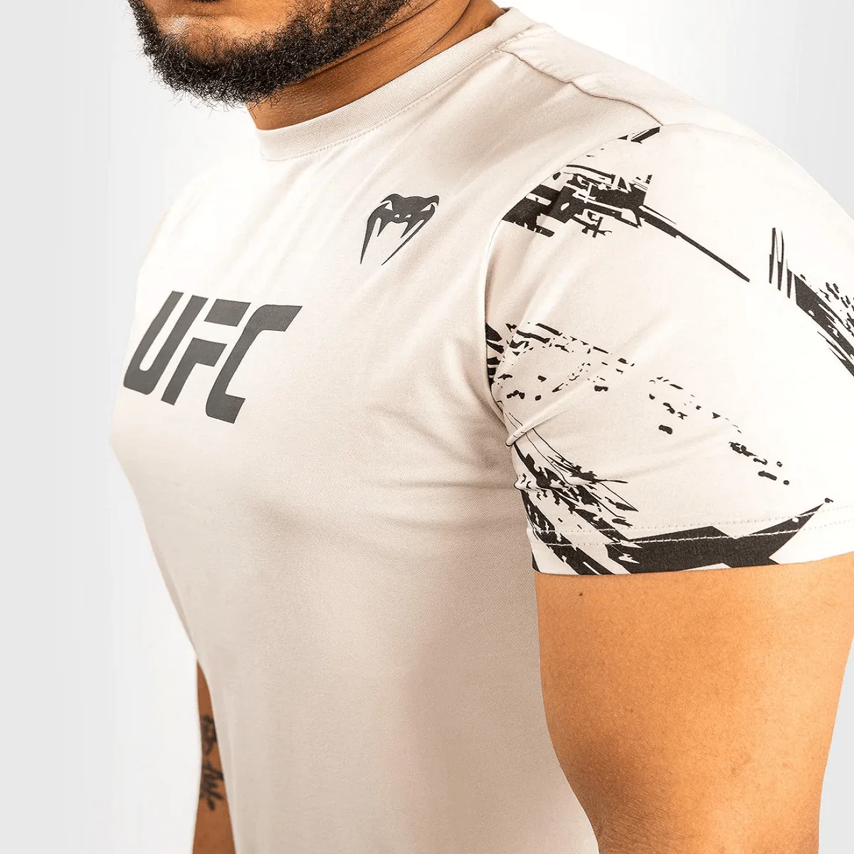 Venum UFC Authentic Fight Week 2.0 T-Shirt - Sand - Image 6