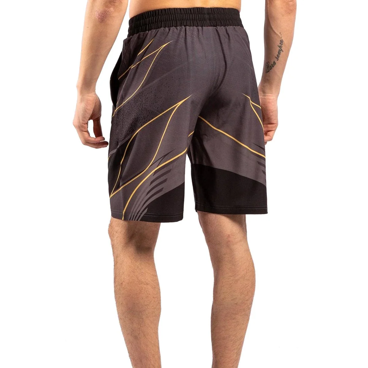 Venum UFC Replica Champion Training Shorts - Black/Gold - Image 4