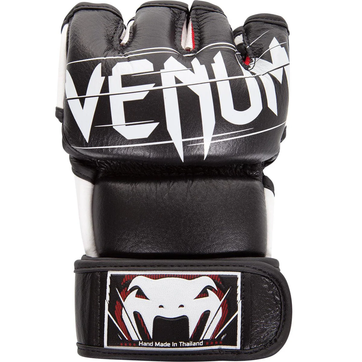 Venum Undisputed 2.0 Nappa Leather MMA Gloves - Black - Image 2