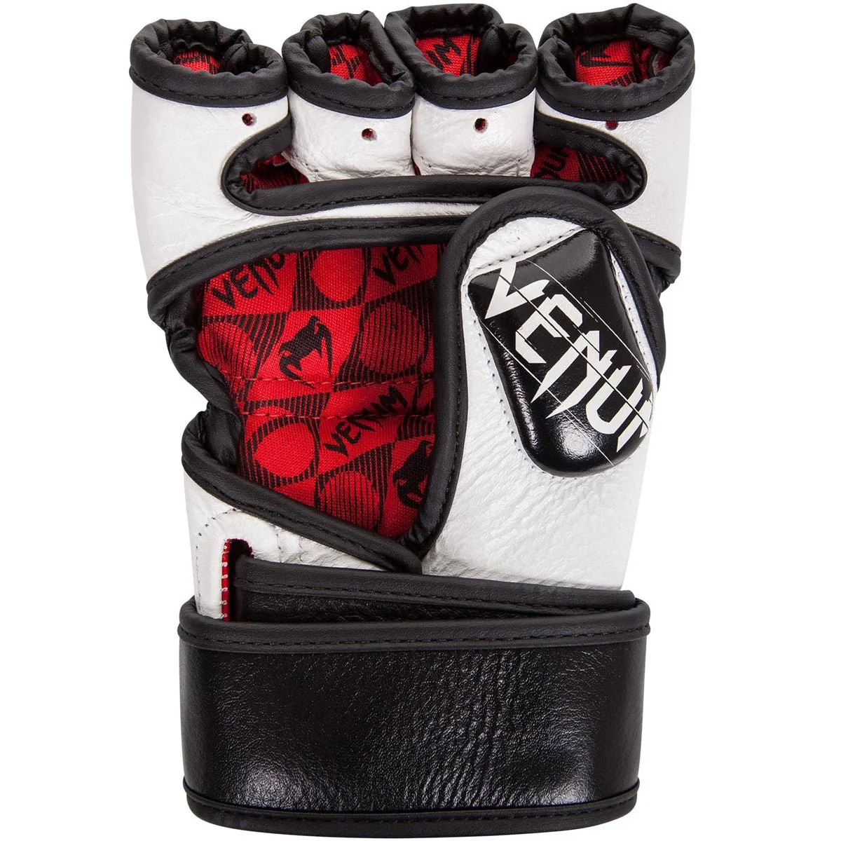 Venum Undisputed 2.0 Nappa Leather MMA Gloves - Black - Image 3