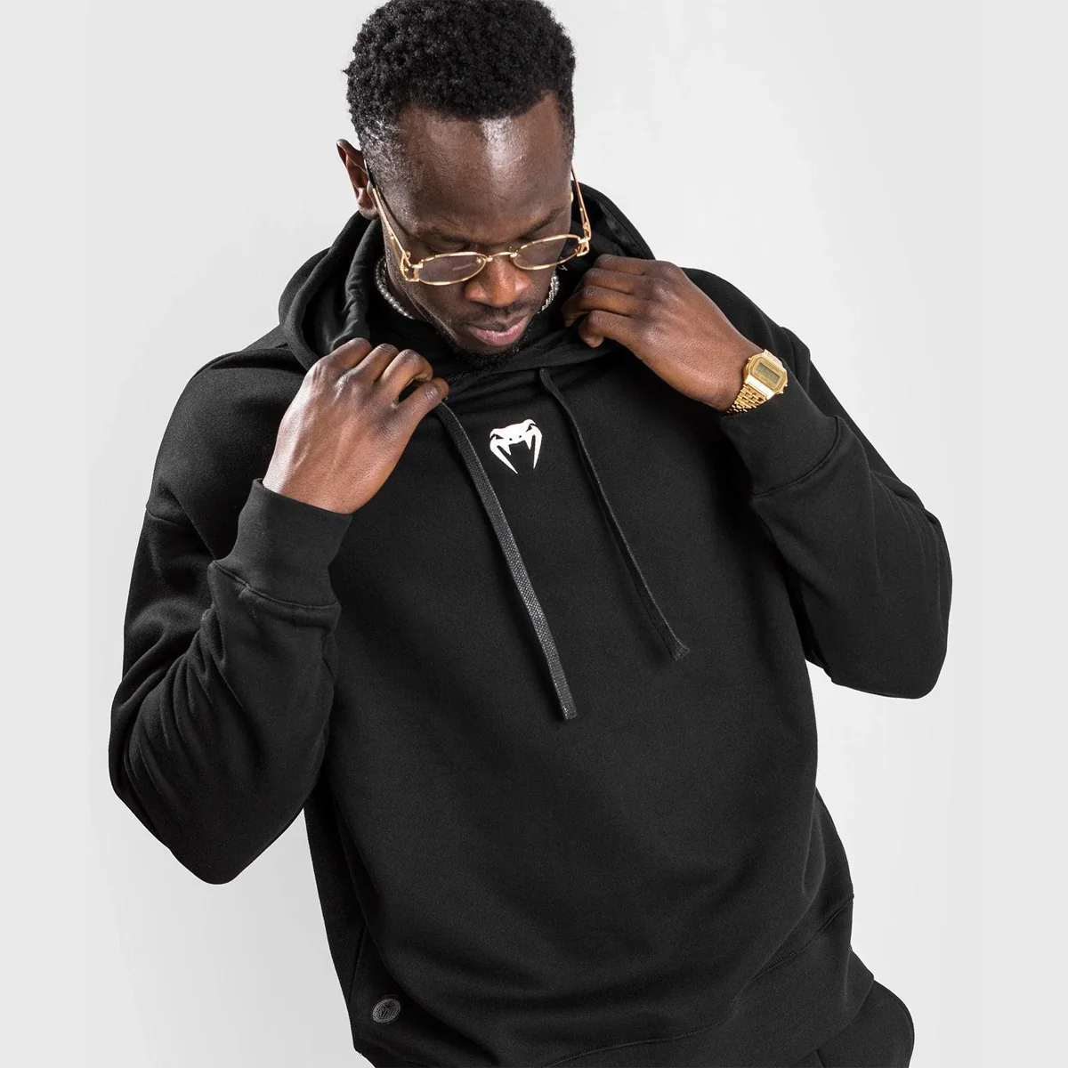 Venum Vortex XL Pullover Hoodie - Black - Image 2