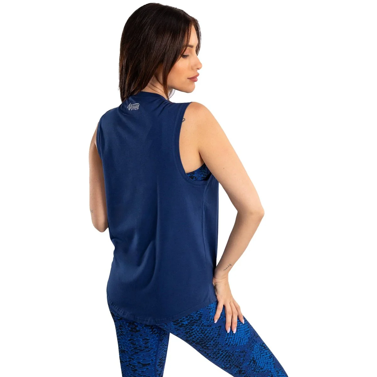 Venum - Women's Amazonia Sleeveless Tank Top - Ultramarine Blue - Large - Image 2