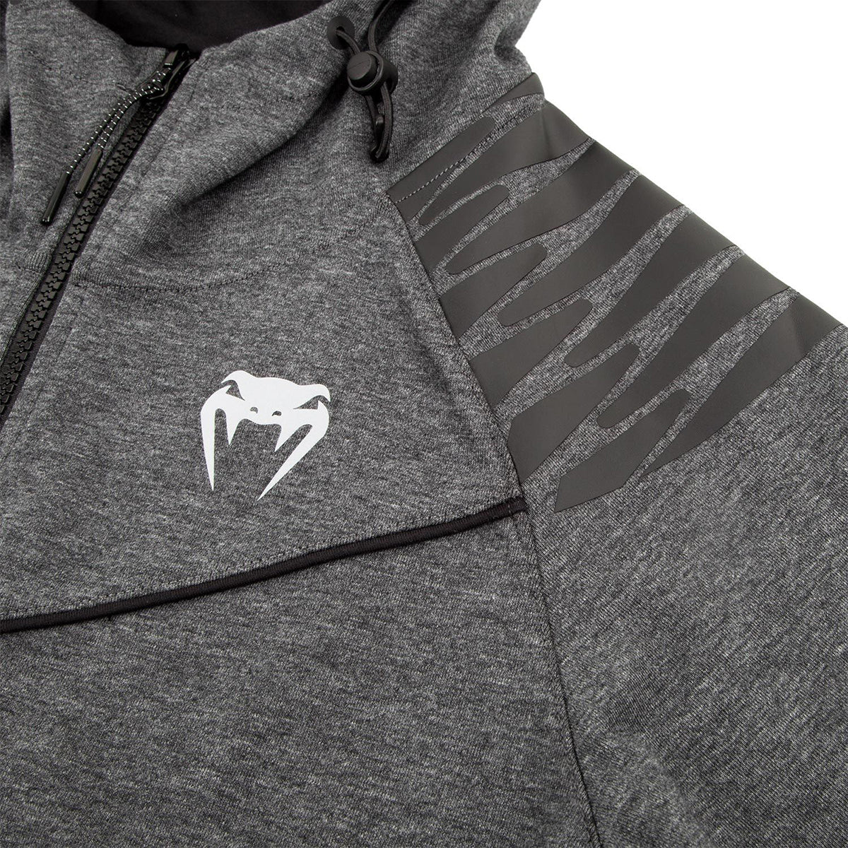 Venum Women's Laser Thermal Zip-Up Hoodie - Dark Heather Gray - Image 6