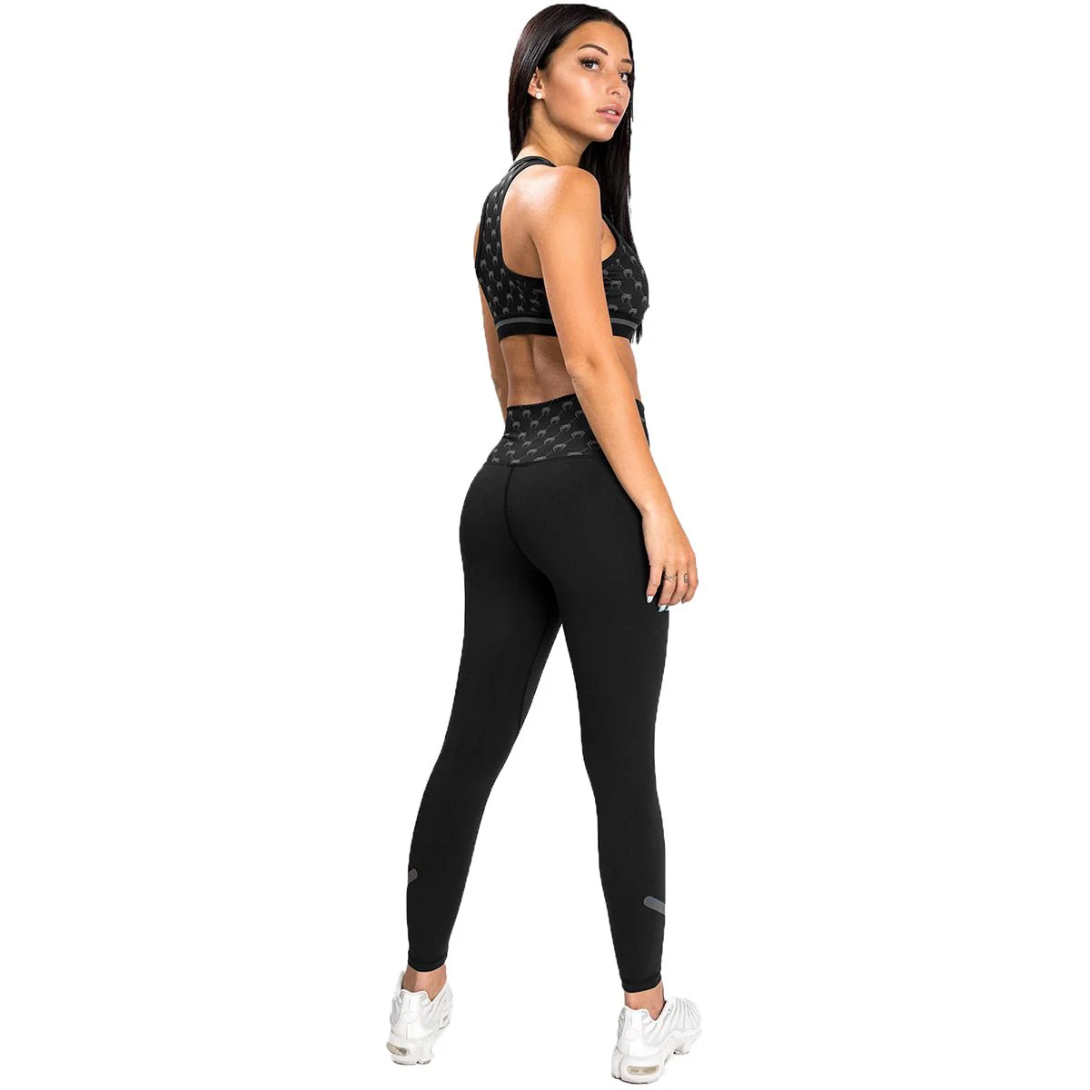 Venum Women's Monogram 7/8 Leggings - Black/Pink/Gold - Image 3