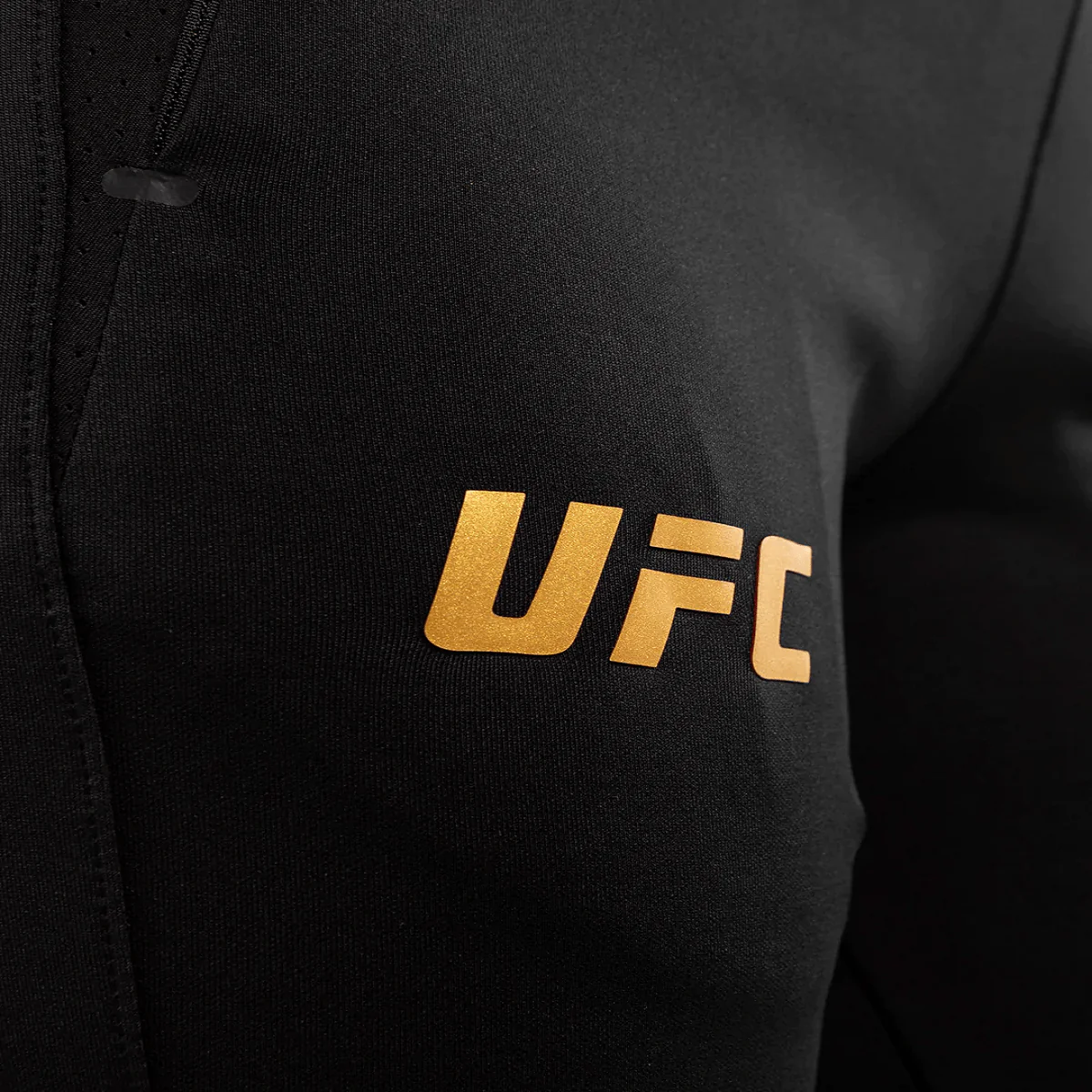 Venum Women's UFC Authentic Fight Night Walkout Sweatpants - Black/Gold - Image 6
