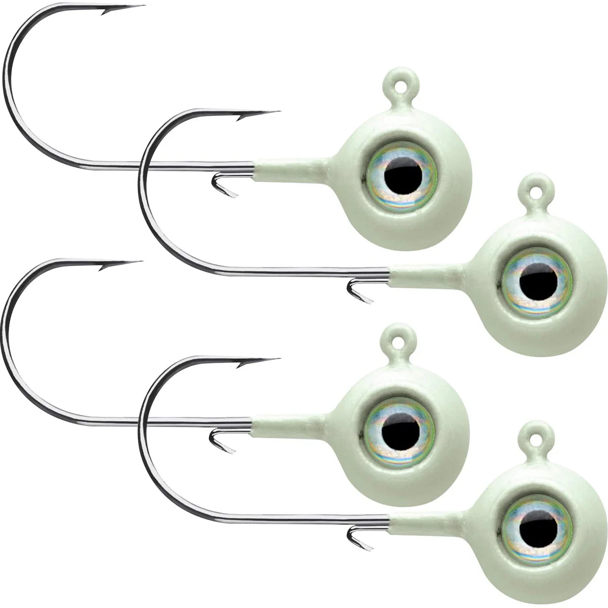 VMC 3/8 oz. Neon Moon Eye Jig - 4 Pack - Image 21