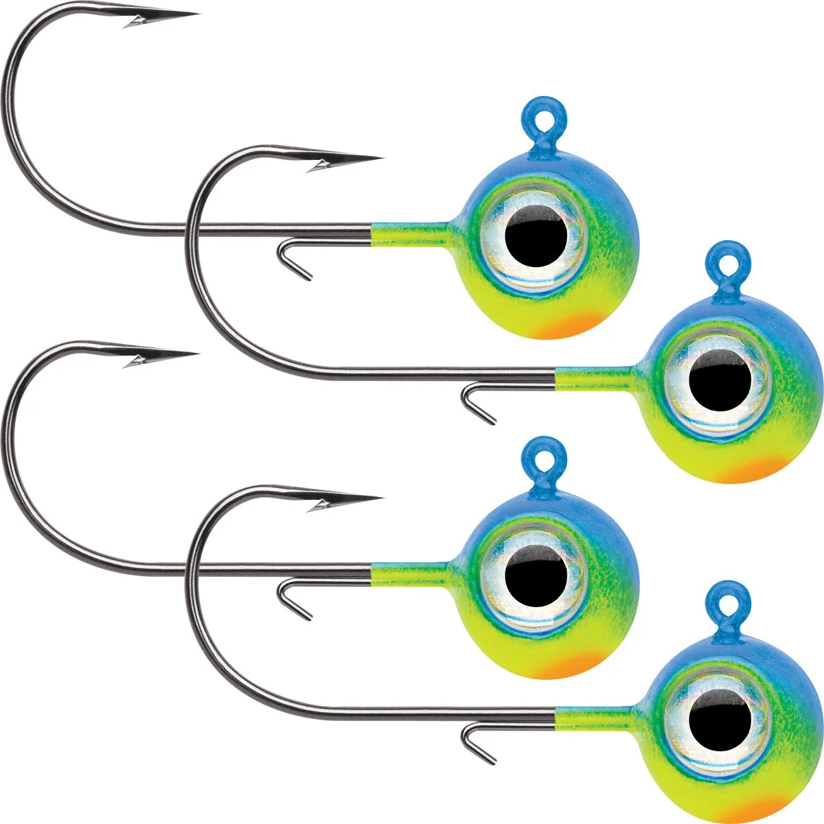 VMC 3/8 oz. Neon Moon Eye Jig - 4 Pack - Image 5