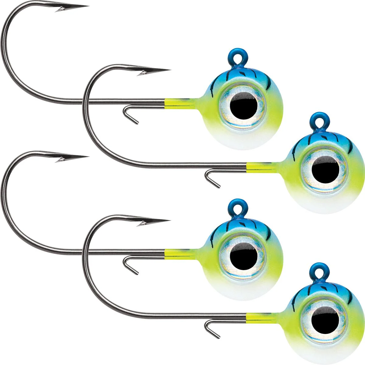 VMC 3/8 oz. Neon Moon Eye Jig - 4 Pack - Image 7