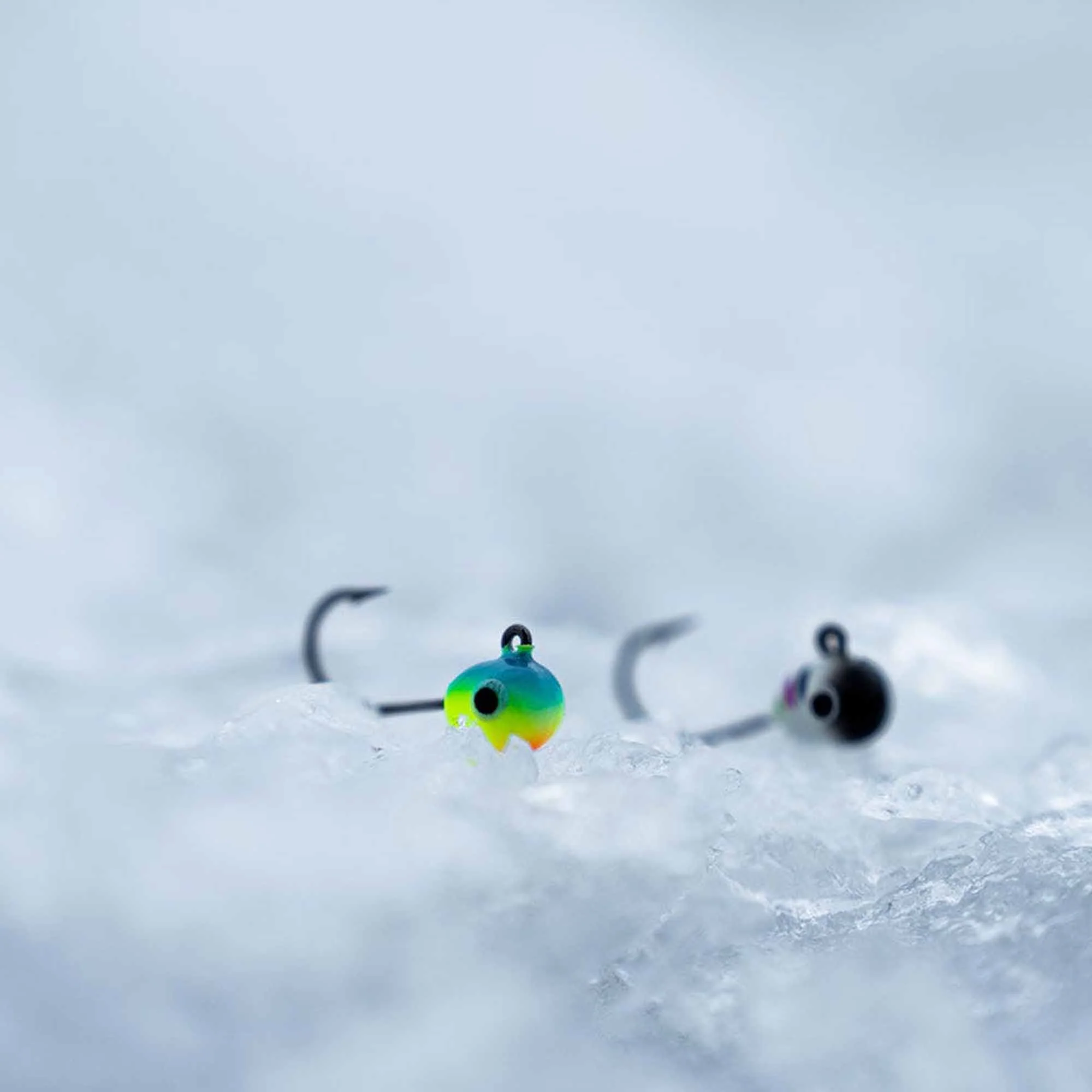VMC TMJ Tungsten Mongo Jig, 1/32 oz, Glow Tiger, Fishing Lure - Image 3