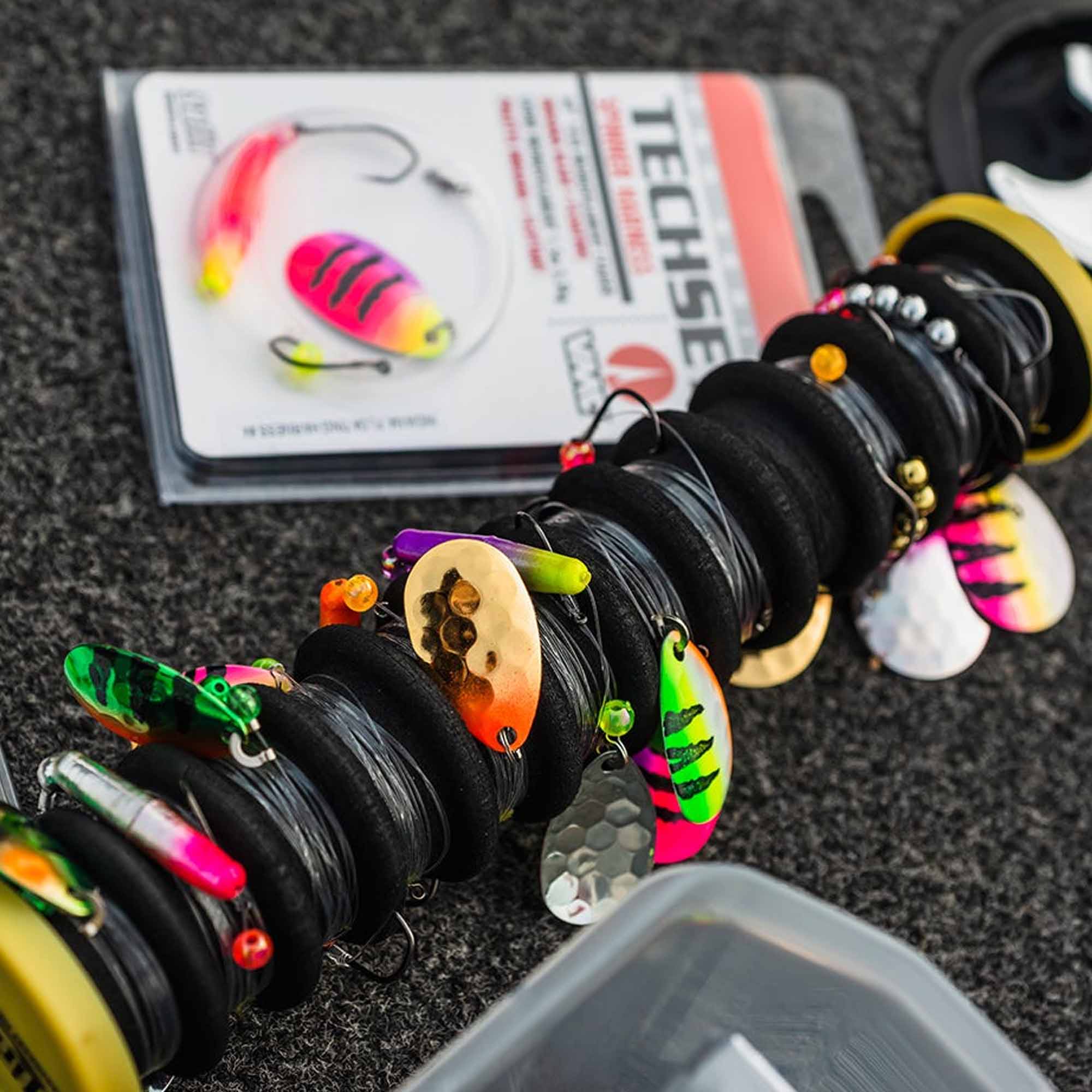 VMC TSIFH TechSet Spinner Indiana Floating Harness, Size 4 Blade, Fishing Lure - Image 2