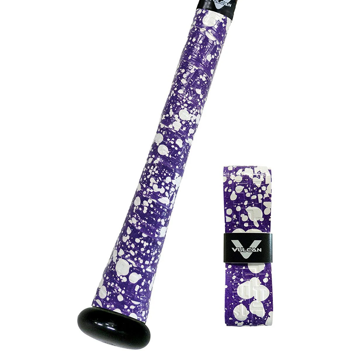 Vulcan Splatter Series 1.0mm Ultralight Advanced Polymer Bat Grip Tape Wrap - Image 3