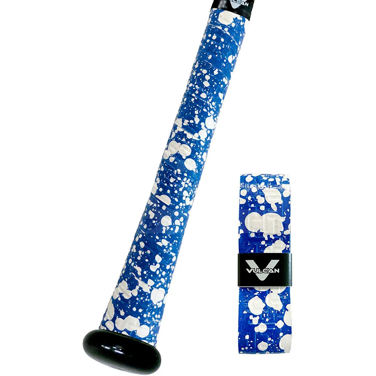 Vulcan Splatter Series 1.75mm Ultralight Advanced Polymer Bat Grip Tape Wrap - Image 2