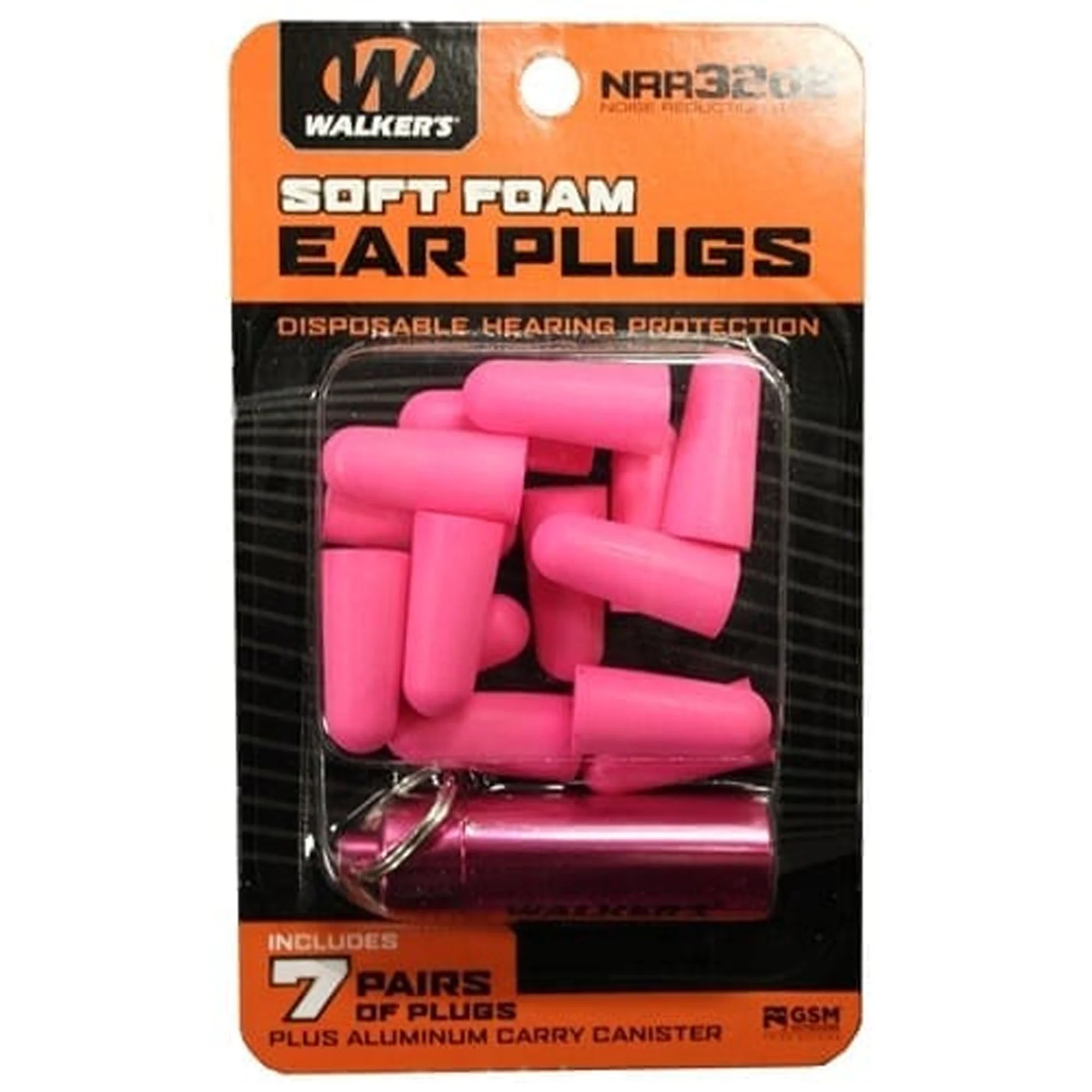 Walker's - Foam Ear Plugs with Carry Canister - Image 3