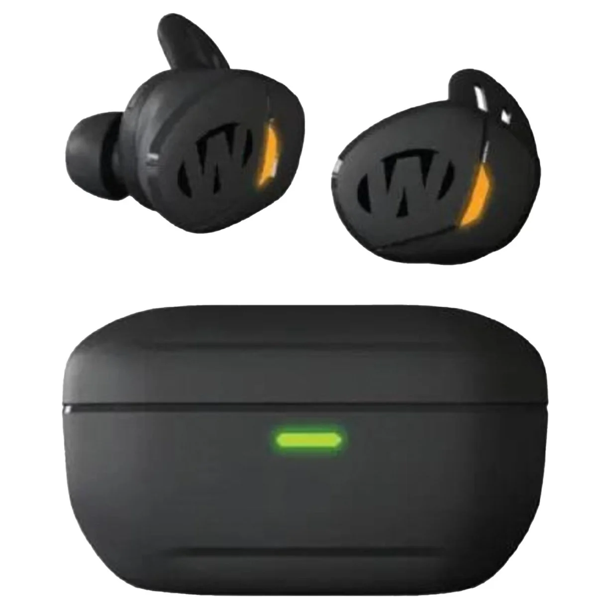 Walker's - Suppressor Bluetooth 5.3+ BLE Ear Buds - Black
