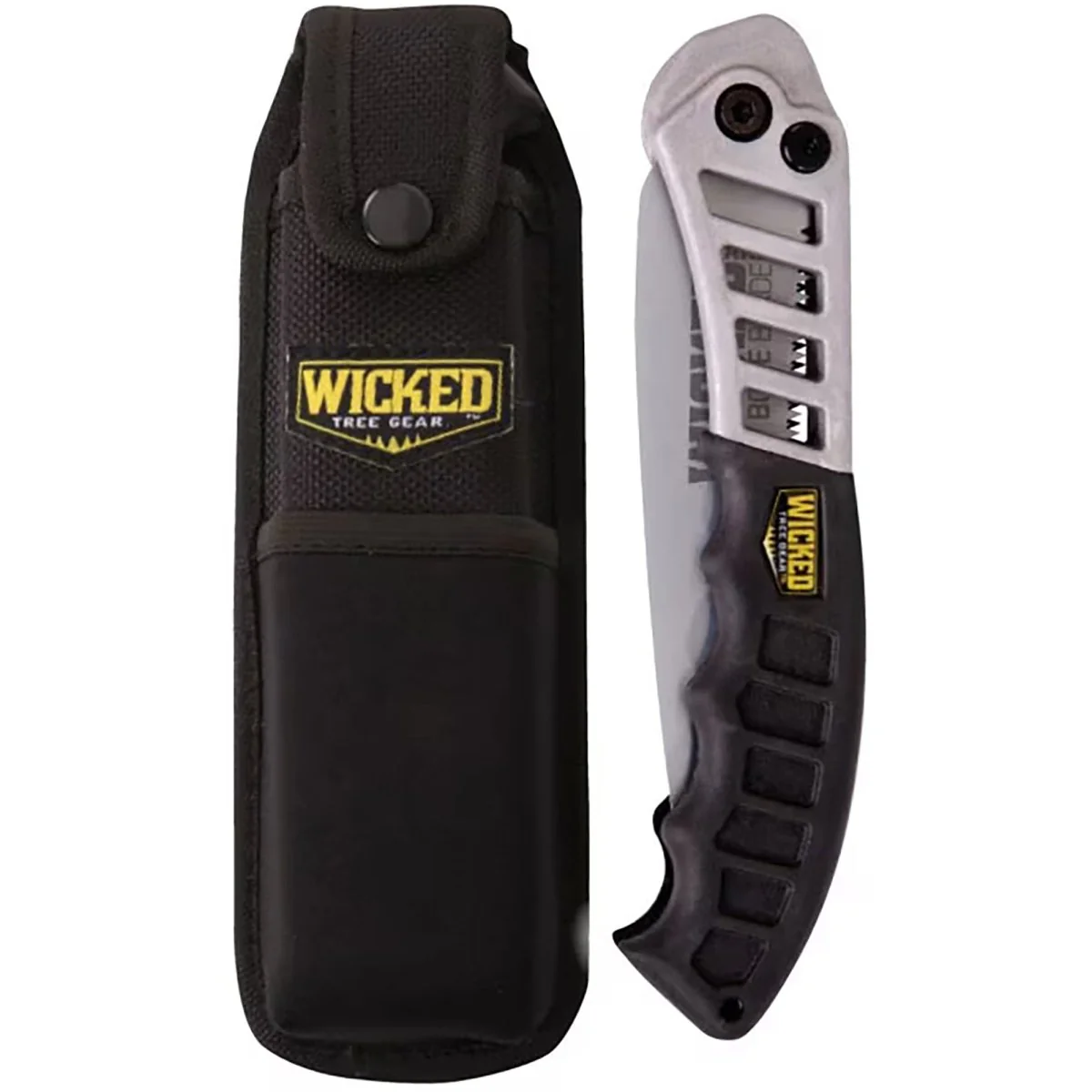 Wicked Tree Gear 7" Blade Folding Saw with Sheath
