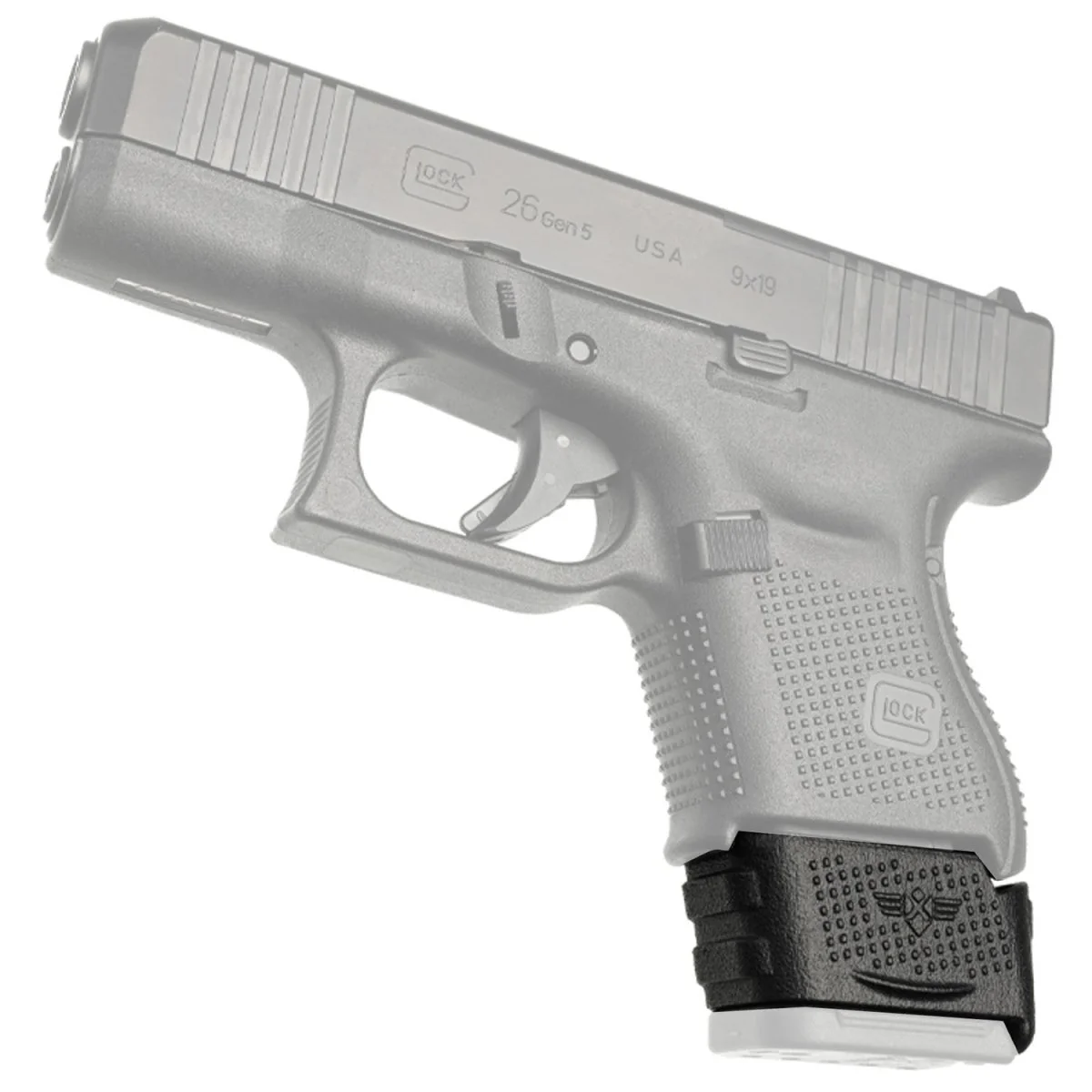 XTech Tactical Mag-Adapt 26-15 Magazine Sleeve Adapter for Glock 26, 27, 28, 33 - Image 2