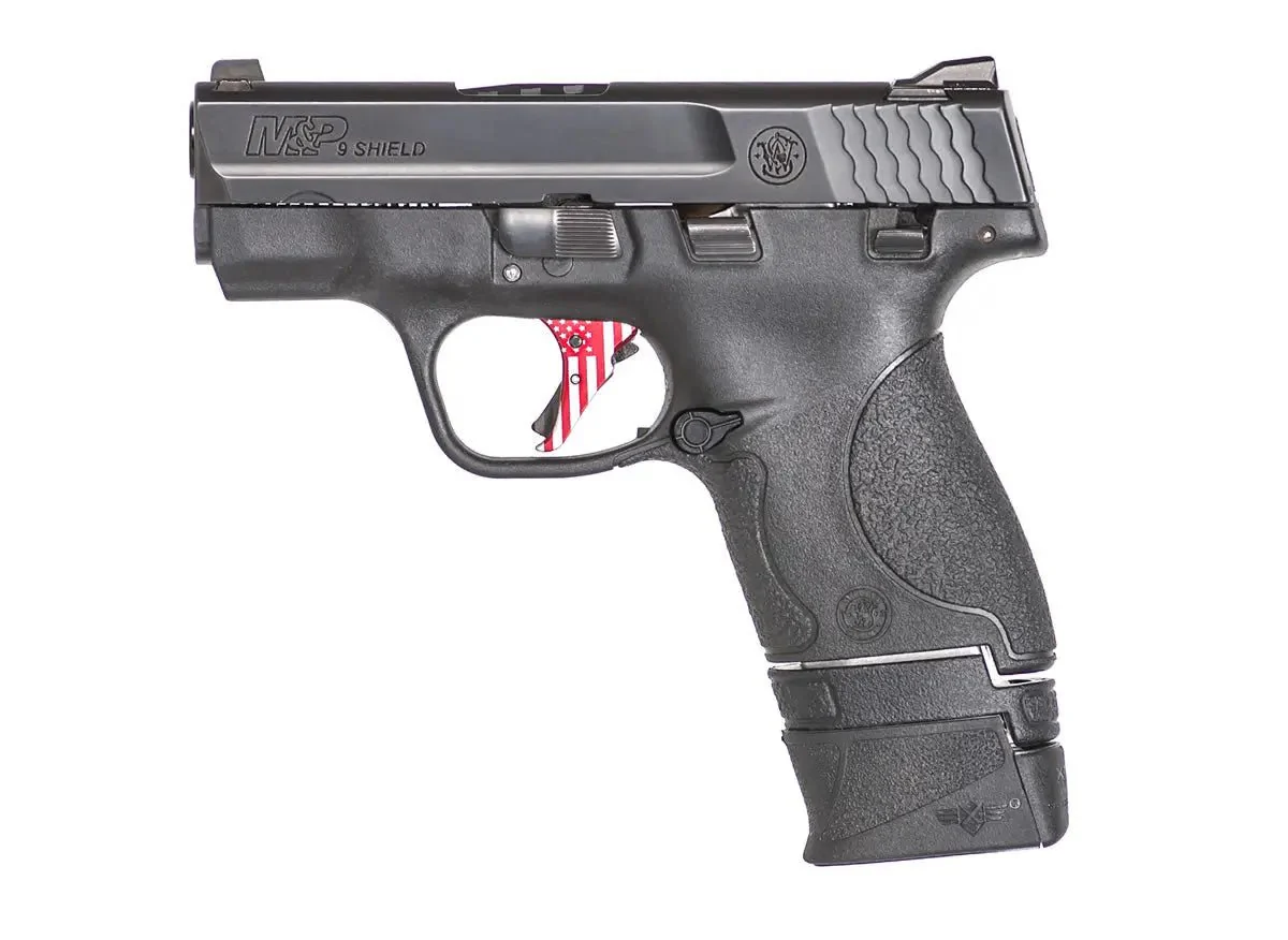 XTech Tactical MTX M&P Shield 9mm +2 & .40 S&W +1 Magazine Extender with Spring - Image 2