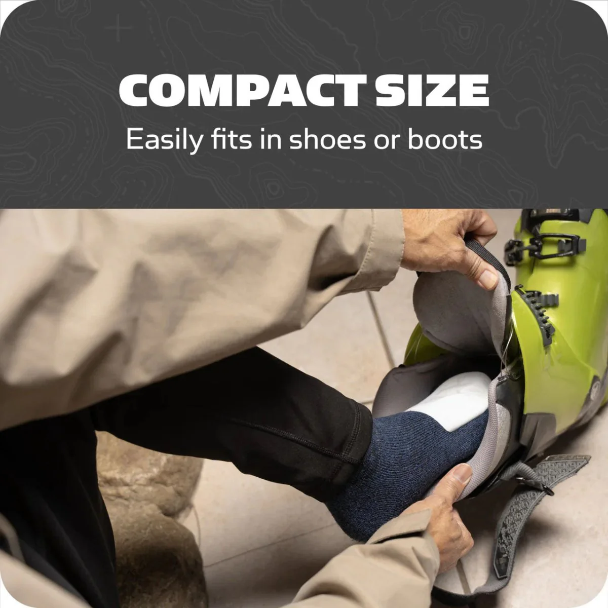 Yaktrax Adhesive Toe Warmers - Image 4