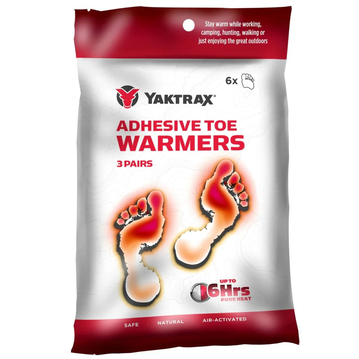 Yaktrax Adhesive Toe Warmers - Image 7