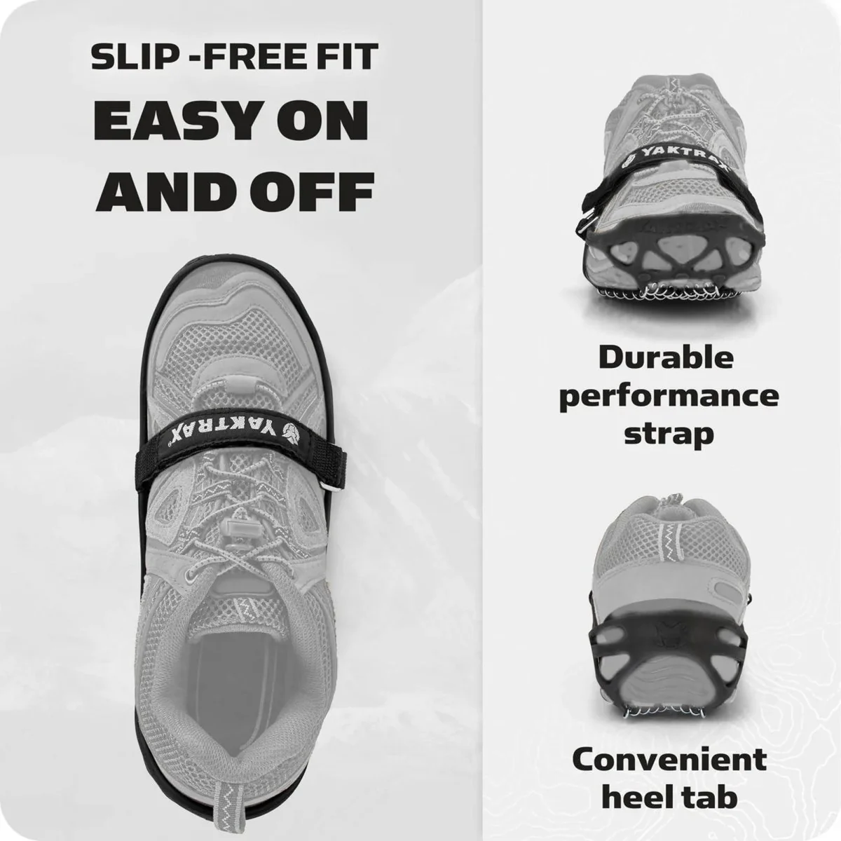 Yaktrax Pro Plus Traction Cleats For Snow and Ice - Image 6
