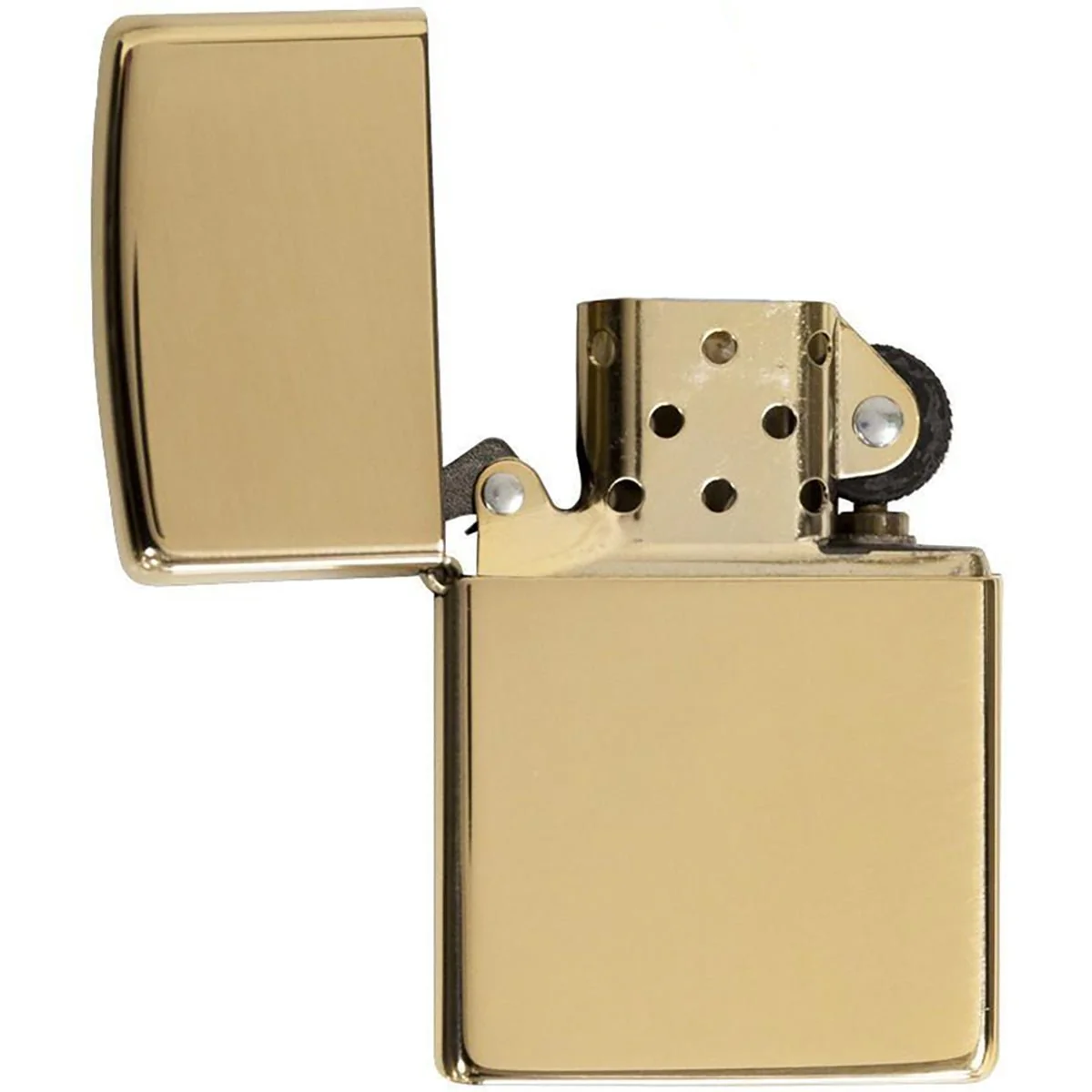 Zippo High Polished Brass Pocket Lighter - Image 2