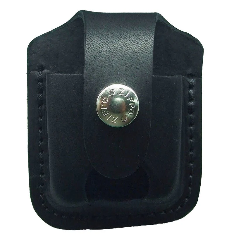 Zippo Lighter Pouch with Loop and Thumb Notch
